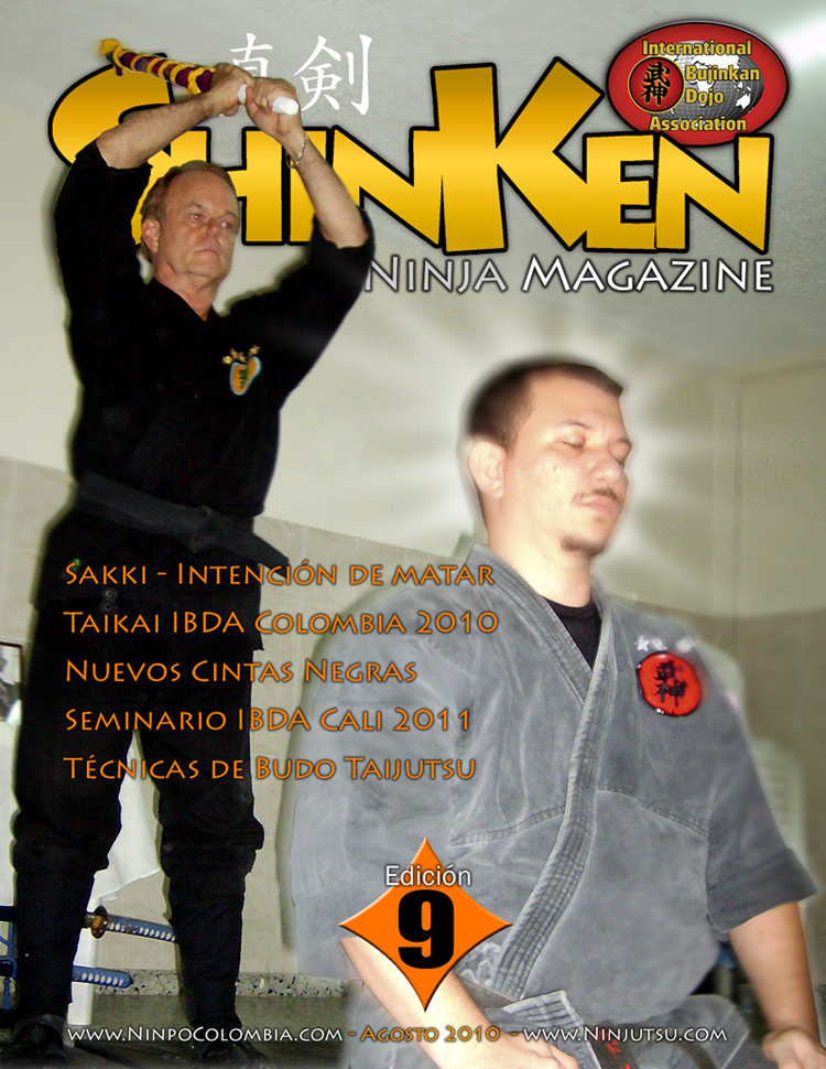 Shinken Magazine cover featuring Doshi Richard Van Donk